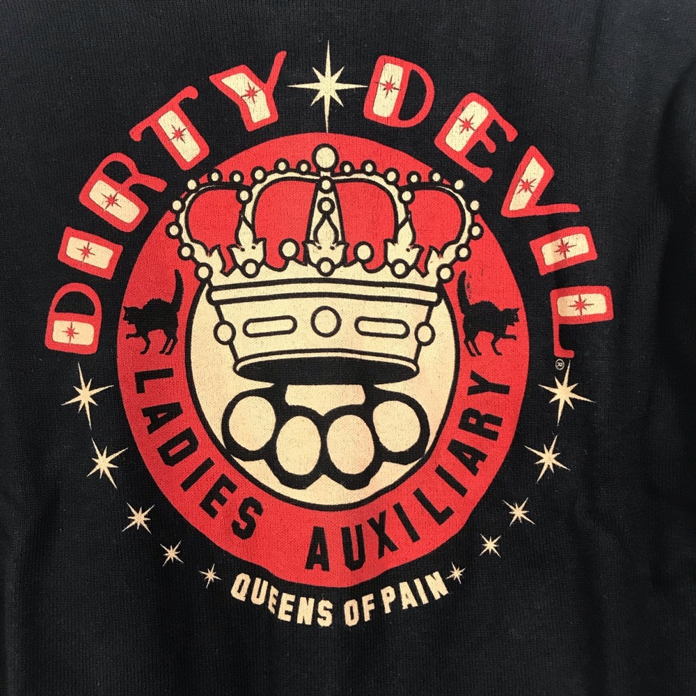 Dirty Devil Queens of Pain Cardigan. NWT Rockabilly.  Various sizes - Picture 2 of 6